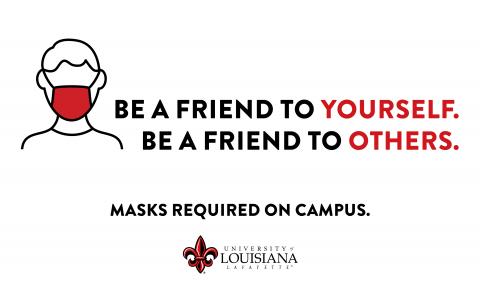 Masks required on campus